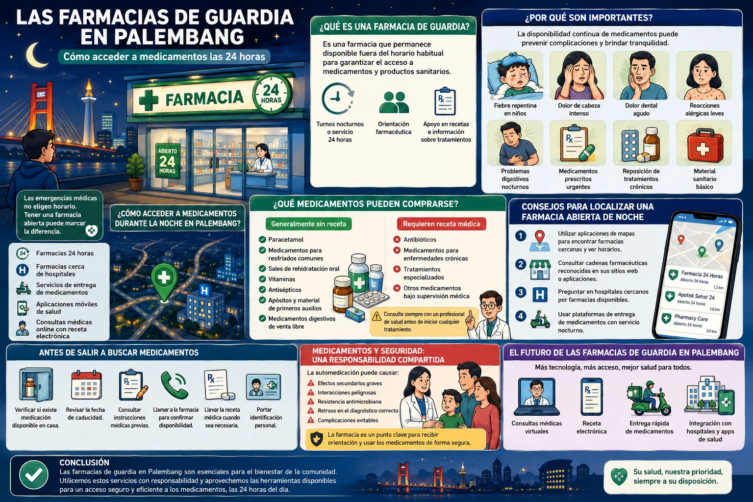Las Farmacias de Guardia en Palembang: Cómo Acceder a Medicamentos las 24 Horas
